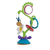 Nuby Buzzy Blossoms with Suction Base High Chair Interactive Toy for Early Development