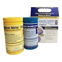 Dragon Skin 10 Very Fast Platinum Silicone Cure 2 Pints Kit (2 lbs)
