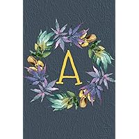 A: Monogrammed Medical Cannabis Log Book Journal - Perfect For Medicinal Marijuana Users