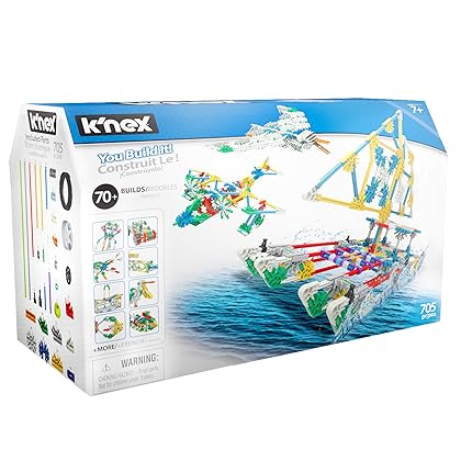 K’NEX Imagine: 70 Model Building Set – 705 Pieces, STEM Learning Creative Construction Model for Ages 7+, Interlocking Building Toy for Boys & Girls, Adults - Amazon Exclusive