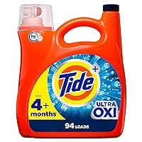 Ultra Oxi Liquid Laundry Detergent HE Compatible, 94 Loads, 132 fl oz