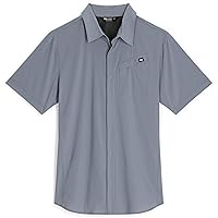 Outdoor Research Men's Astroman Short Sleeve Sun Shirt - Breathable UPF 50 Technical Button Down