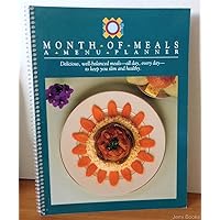 Month of Meals: A Menu Planner Month of Meals: A Menu Planner Spiral-bound
