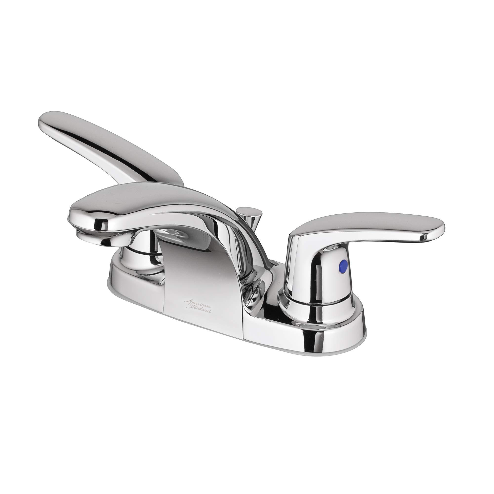 American Standard 7075200.002 Colony Pro Two-Handle Centerset Bathroom Faucet, 1.2 GPM, Polished Chrome