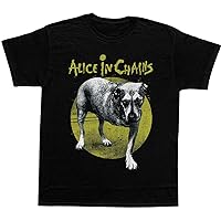 Alice in Chains Men's Dog T-Shirt | Officially Licensed Merchandise