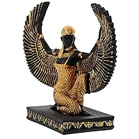 BESTOYARD Egyptian Statue Desktop Goddess Adornment Goddess Figurine Photo Prop Resin Craft Decor Goddess Decoration Goddess Ornament Tabletop Adornment Egyptian Ornament Sculpture Figure