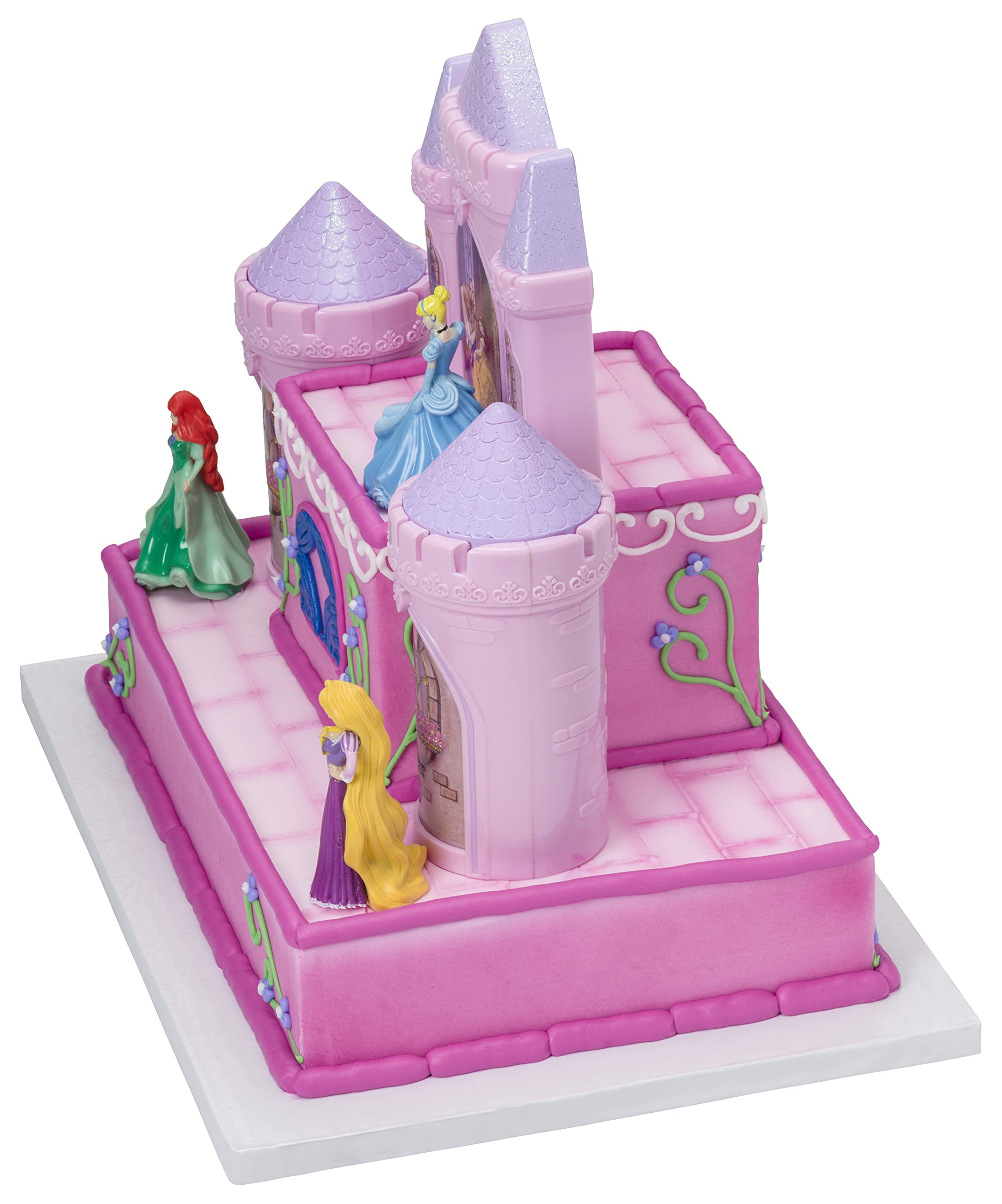 DECOPAC Disney Princess Happily Ever After Signature DecoSet Cake Topper, 4.8