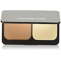 Pressed Mineral Foundation - Coffee by Youngblood for Women - 0.28 oz Foundation