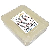 Primal Elements Honey Soap Base - Moisturizing Melt and Pour Glycerin Soap Base for Crafting and Soap Making, Easy to Cut - 10 Pound