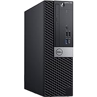 Dell OptiPlex 7060 Small Form Factor Desktop, Intel Core i5-8500, 8GB DDR4 RAM, 500GB Hard Drive, Intel UHD Graphics 630, Windows 10 Pro, Includes Wired Keyboard and Mouse (Renewed)