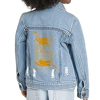 Sweet Thing Toddler Denim Jacket - Bee Art Clothing - Bee Stuff