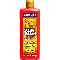 Scent Killer Gold 1241 Gold Body Wash and Shampoo, 24 Ounce