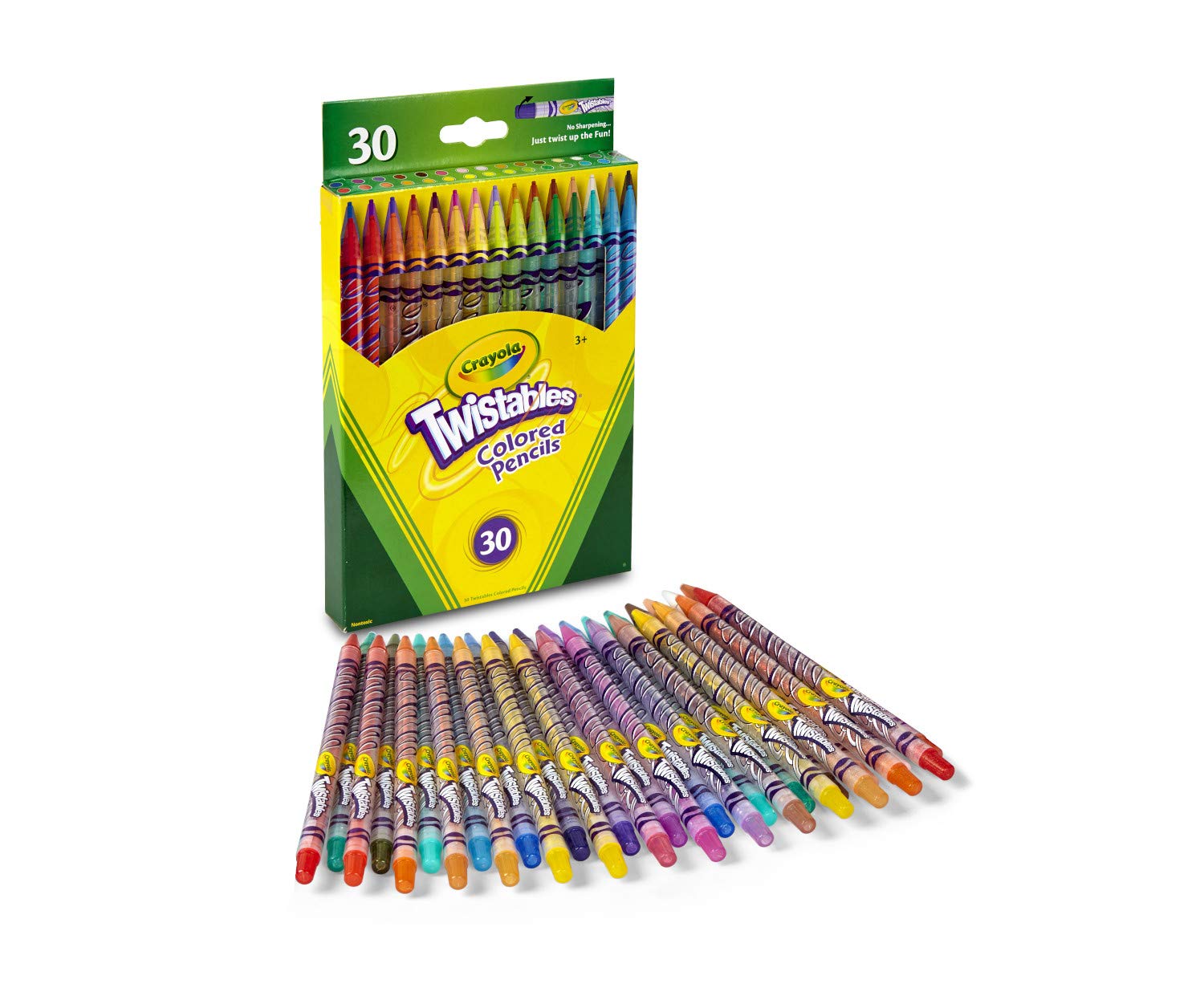 Crayola 68-7409: Twistables Colored Pencils, 30-Pack