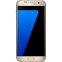 Samsung Galaxy S7 Edge Factory Unlocked Phone 32 GB - Internationally Sourced (Middle East/African/Asia) Version G935FD- Platinum Gold
