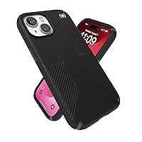 Speck Presidio2 Grip Case with MagSafe for iPhone® 15, Black, 150557-3205