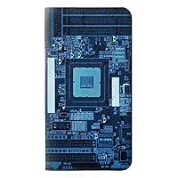 RW1814 CPU Motherboard PU Leather Flip Case Cover for Samsung Galaxy Note 20 Ultra, Ultra 5G