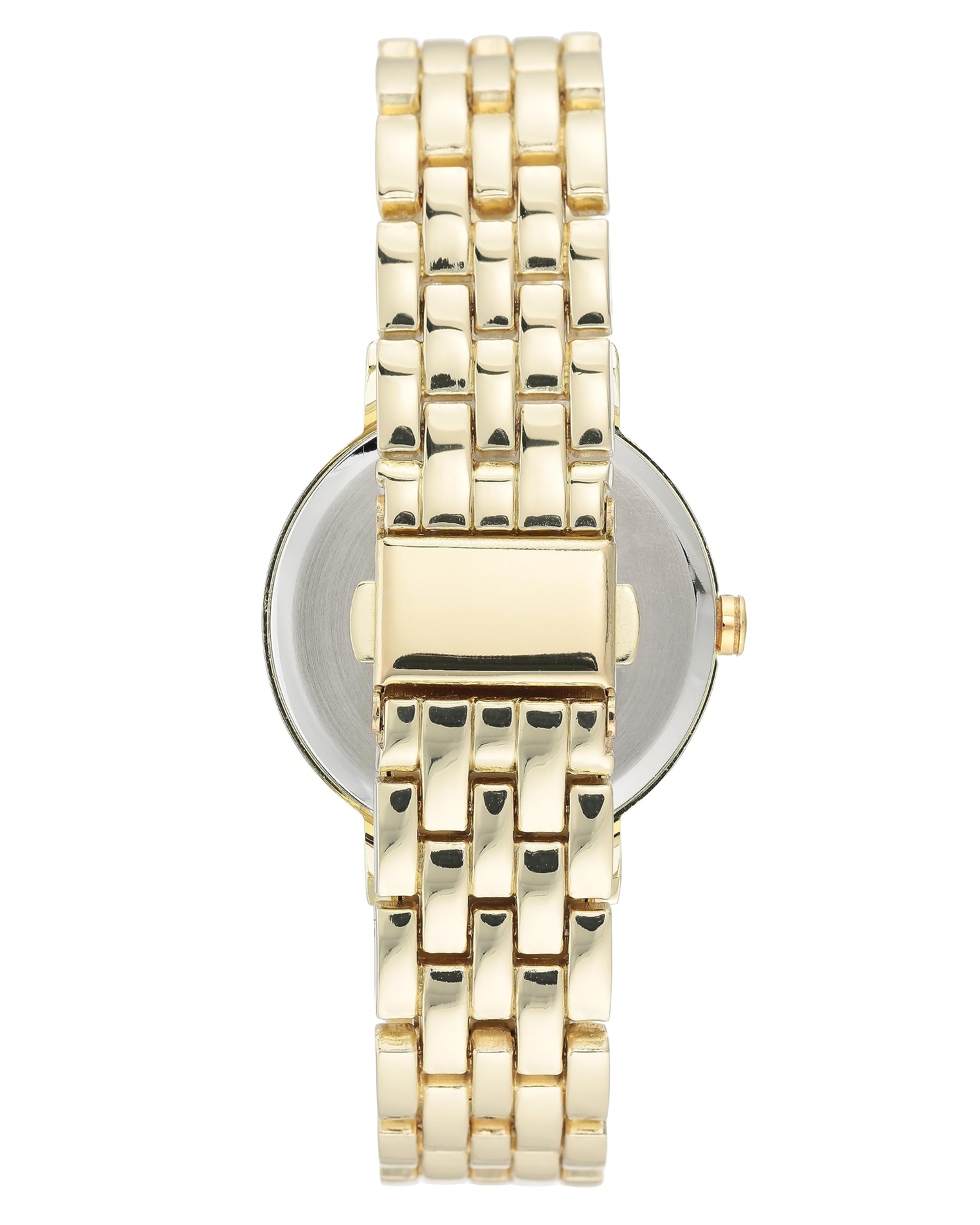 NINE WEST Women's Glitter Accented Dial Watch, NW/2402