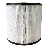 True HEPA Replacement Filter, Compatible with Air Purifier 14, 14W, and 14B Air Cleaner Purifier, 3-in-1 True HEPA and Activated Carbon Filter 1 Pack