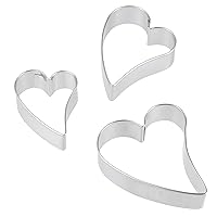Kai Corporation DL6363 Kai House Select Cookie Cutter, Queen, Heart, Set of 3, Made in Japan