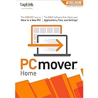 Laplink PCmover Home | Instant Download | Single Use License | Moves Applications, Files, and Settings to Your New PC