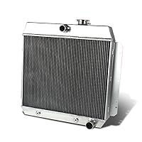 DNA Motoring RA-CHEVYT49-3 3-Row Full Aluminum Radiator Compatible with 49-52 Styleline/Fleetline, 53-54 One-Fifty Series/Two-Ten Series, 3.5L/ 3.8L/ 3.9L V8