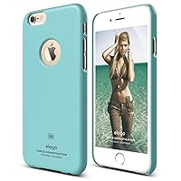 iPhone 6 Case, elago® [Slim Fit][Coral Blue] - [Light][Minimalistic][True Fit] – for iPhone 6 Only