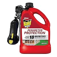 MAX Perimeter Protection, 1 Gallon, Indoor & Outdoor Insecticide Spray with Reusable Electric Sprayer