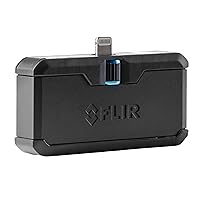 FLIR ONE Pro Thermal Imaging Camera for iPhone iOS, Professional Grade Thermal Camera for Smartphones, with VividIR and MSX Image Enhancement Technology