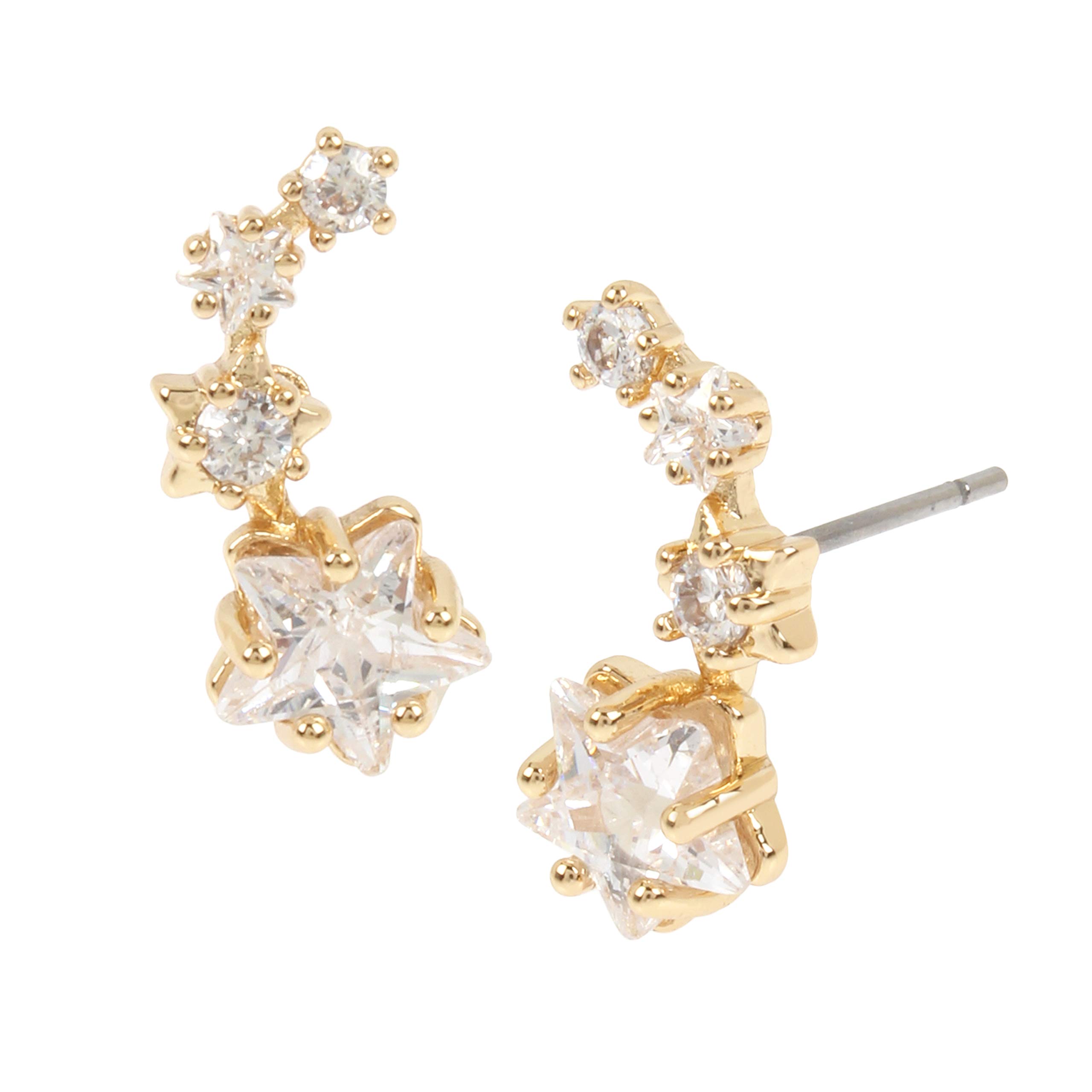 Betsey Johnson Shooting Star Earrings