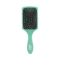 Wet Brush Paddle Detangler Hair Brush, Amazon Exclusive Aqua - Ultra-Soft IntelliFlex Bristles with AquaVent Design – Great For Hair Treatments - Pain-Free Brush For Women, Men, Wet Dry Damaged Hair