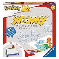 Ravensburger – Xoomy – Pokémon – Refill Drawings – Drawing Machine – Creative Leisure – Drawing – Zoom – Relaxing and Creative Activity – from 6 Years Old – 20239