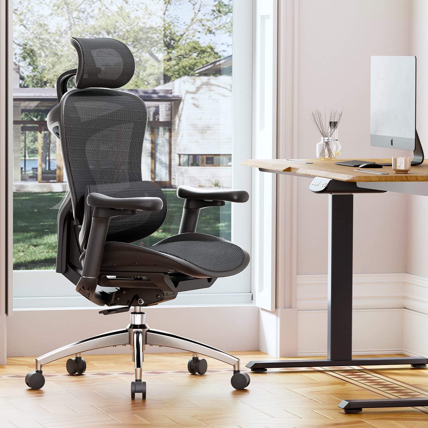 Mua SIHOO 最新型 オフィスチェア 人間工学椅子 デスクチェア 疲れない