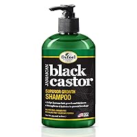 Superior Growth Jamaican Black Castor Shampoo 12 oz. - Sulfate Free Shampoo made with Natural Ingredients