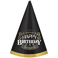 Luxurious Better with Age Birthday Cone Hat - 7.5