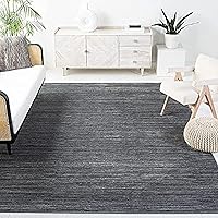 SAFAVIEH Vision Collection Area Rug - 8' x 10', Grey, Modern Ombre Tonal Chic Design, Non-Shedding & Easy Care, Ideal for High Traffic Areas in Living Room, Bedroom (VSN606D)