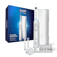 8000 Electric Toothbrush with Bluetooth Connectivity, White, 1 Count