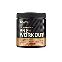 Optimum Nutrition Gold Standard Pre-Workout, Vitamin D for Immune Support, with Creatine, Beta-Alanine, and Caffeine for Energy, Keto Friendly, Fruit Punch, 30 Servings (Packaging May Vary)