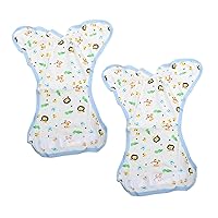 4 Pcs Cloth Diapers Cotton Underwear Mens Underware Mens Briefs Reusable Adult Nappy Newborn Diapers Pañales para Adultos Adult Diapers Infant Diapers Breathable Panties Baby White
