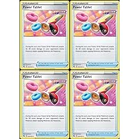 Pokemon Power Tablet 236/264 - Fusion Strike Trainer Card Lot - Playset x4
