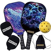 Pickleball Set, Pickleball Paddles, Pickleball Paddle, Meet Pickleball Balls, Pickleball Paddle Set, Pickle Ball Game Set, Pickleballs,with a Firmer Hitting Surface