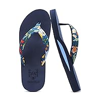 KuaiLu Women's Yoga Foam Flip Flops with Arch Support Thong Sandals Non-Slip
