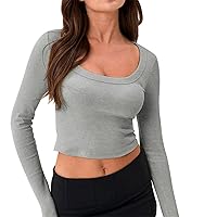 Womens Crew Neck Short Sleeve Sexy Slim Fit Casual Basic Crop Top Skinny Lace Y2K Tight Tops Tshirt 2024 Fashion