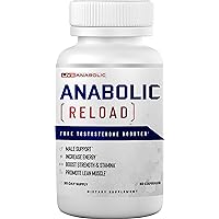 LiveAnabolic - Anabolic Reload - Vitamin D Source - 60 Capsules, 30-Day Supply - Helps Improve Energy Levels, Strength, and Stamina - Supports Lean Muscle Development - with Ashwagandha and Forskolin