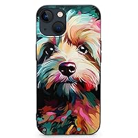 Poodle Maltipoo Dog Fashion Compatible with iPhone 13 Mini Phone Case Anti-Scratch Full Body Protective Covers