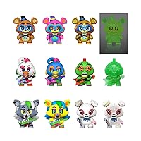  Funko Bitty Pop!: Five Nights at Freddy's Mini Collectible Toys  - Freddy, Bonnie, Ballon Boy & Mystery Chase Figure (Styles May Vary) 4-Pack  : Toys & Games