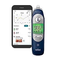 ThermoScan 7+ Connect Digital Ear Thermometer for Kids, Babies, Toddlers and Adults – Fast, Gentle, and Accurate Results in 2 Seconds - Bluetooth Thermometer, IRT6575