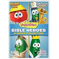 VeggieTales: Bible Heroes 4-Movie Collection (Noah's Ark / Gideon Tuba Warrior / Josh and the Big Wall / King George and the Ducky) [DVD]