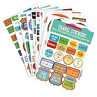 Essentials Travel Planner Stickers (set of 200+ stickers)