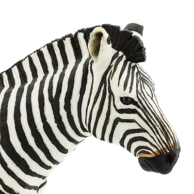 Safari Ltd. Zebra Figurine - Detailed 5.85 Plastic Model Figure - Fun  Educational Toy for Boys, Girls & Kids Ages 1+