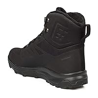 Salomon OUTBLAST Thinsulate CLIMASALOMON Waterproof Winter Boots for Men Snow, Black/Black/Black